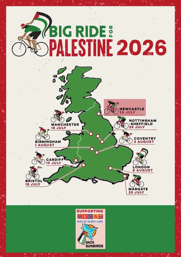 Picture for event Big Ride for Palestine 2026