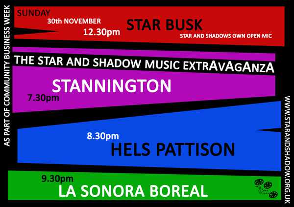 Picture for event THE STAR AND SHADOW MUSIC EXTRAVAGANZA