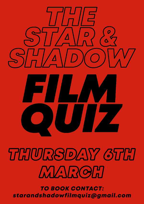 Picture for event The Star & Shadow Film Quiz