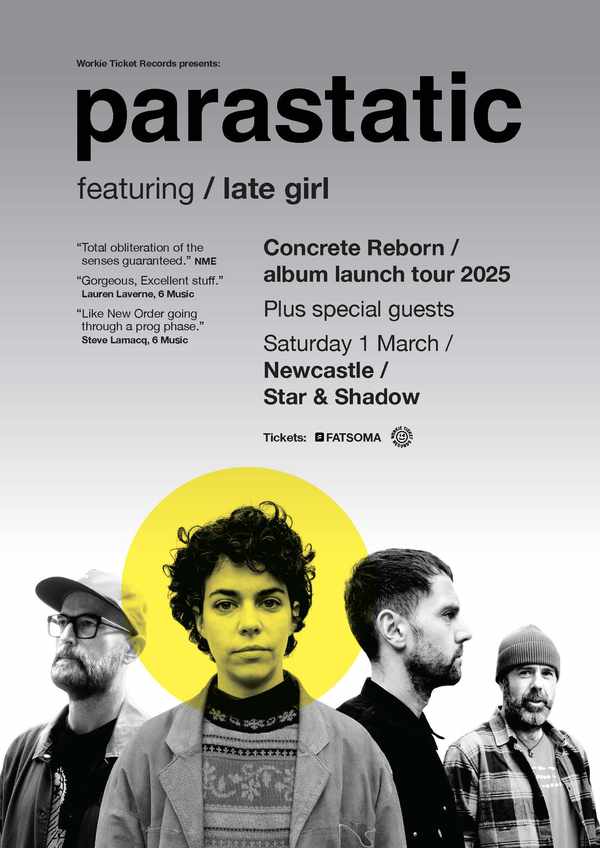 Picture for event Parastatic + Late Girl plus Special Guests