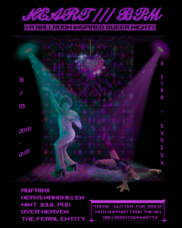 Picture for event HEART///BPM  X  Newcastle Ballroom community