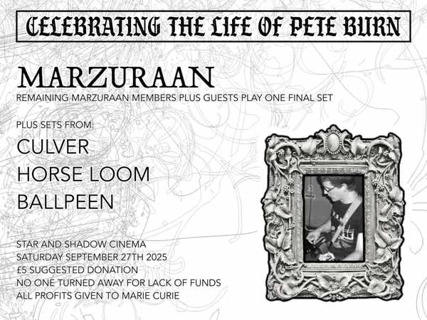 Picture for event Celebrating the life of Pete Burn