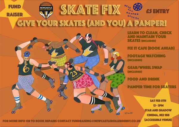 Picture for event Skate Fix, Newcastle Roller Derby Fundraiser