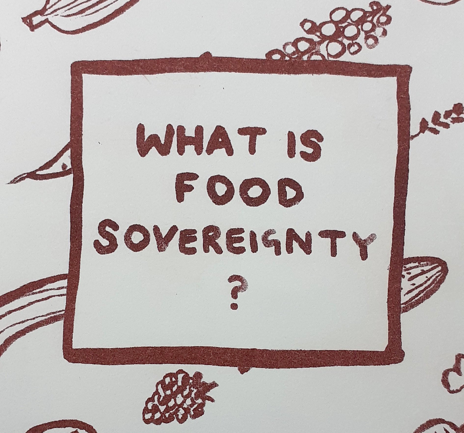 what is food sovereignty?